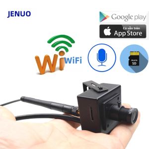 JIENUO Wifi Mini Camera 1080P HD Không Dây IP An Ninh Âm Thanh Giám Sát Camera Quan Sát Với ​​Khe Cắm Micro SD Để Giám Sát Trong Nhà Tại Nhà