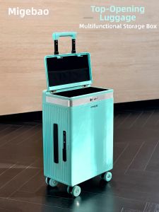MIGEBAO | Multi-function Top and Side Opening Carry-On Luggage