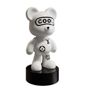 Kisstyle | Homes Decor & Moving Gift Bear-Shaped Money Box Figurine