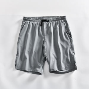 กางเกงขาสั้นลำลองสำหรับผู้ชาย แห้งเร็ว ระบายอากาศได้ดี ยืดหยุ่น สวมใส่สบาย สำหรับฤดูร้อน กางเกงขายาวทรงตรงเอวกลาง