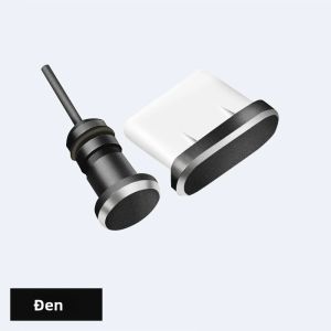 Nút Bịt Bụi USB C Cho Cổng Sạc Điện Thoại Và Giắc Cắm Tai Nghe 3.5mm Tương Thích Với Samsung iPhone Huawei Xiaomi - Phụ Kiện Chống Bụi