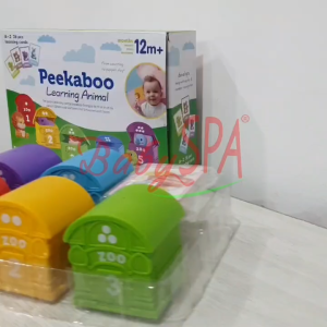 ♥♥♥ 𝐒𝐆 𝐒𝐞𝐥𝐥𝐞𝐫 BabySPA Peekaboo Learning Flash Cards A-Z and Animals