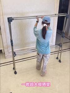 Hotata | Giá Phơi Quần Áo Gấp Đựng Nặng Có Thể Mở Rộng