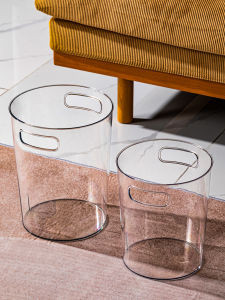 YYIEDERNG | Transparent Creative Large Capacity Trash Bin