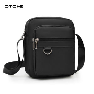OTOHE กระเป๋าสะพายผู้ชายแฟชั่นกระเป๋าโทรศัพท์กระเป๋าเดินทางกระเป๋าเดินทางธุรกิจขนาดใหญ่กระเป๋าข้ามร่างกายน้ำหนักเบาสบาย ๆ กระเป๋าถือกีฬาพักผ่อนหย่อนใจ