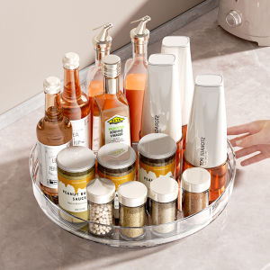 Rotating Multifunctional Spice Organizer Rack
