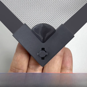 Magnetic Mosquito Screen Window Film Invisible Self-Adhesive Magic Tape Home Security Guard Iron Magnetic Window Curtain