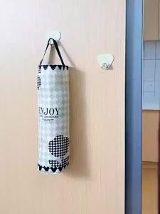 1pc garbage storage bag wall mounted kitchen storage artifact garbage plastic bag storage hanging bag miscellaneous sorting