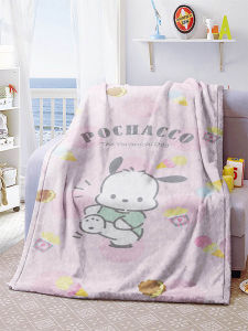 PC Dog Pochacco Pacha Dog Blanket Office Heattech Cover Leg Air Conditioner Quilt Blanket Kindergarten School Blanket