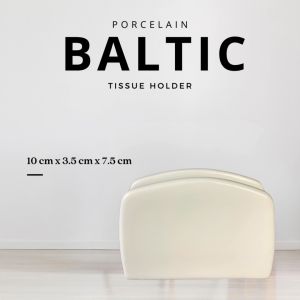 BALTIC Ceramic Tissue Holder | Tempat Tissue Porcelain