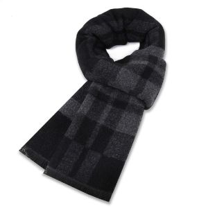 Luxury Men Scarf Winter Warm Neck Scarf For Men Scarves Casual Plaid Male Long Shawl Fashion Outdoor Shawls Man Muffler Gift