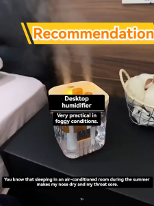 humidifier air purifier Aromatherapy Diffuser Smart Sterillizing Bedroom 1.8L humidifier for room