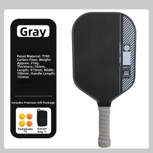 JIEKESAI | Carbon Fiber Professional Competition Training Pickleball Paddle