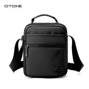 OTOHE กระเป๋าสะพายไหล่แฟชั่นผู้ชายกระเป๋าสะพายข้างกระเป๋าลำลองผู้หญิงกระเป๋าหลายใบลวดลายสร้างสรรค์บรรจุได้เยอะกันน้ำน้ำหนักเบากระเป๋าถนนกีฬาลำลองสำหรับการเดินทางกลางแจ้ง