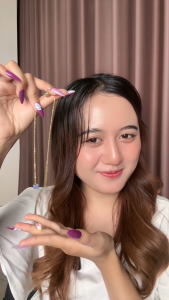 Panlandwoo - Donald Duck & Friends Collection - Kalung Titanium Wanita Porsha Adjustable