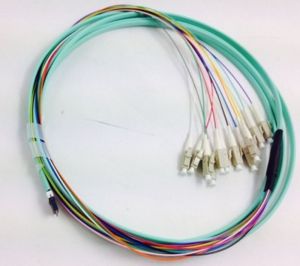 YONGDING | Pre-terminated Multimode 40G-10G Compatible OM3 MPO-FC Fiber Jump Cable 12 Fibers