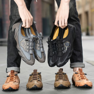 ORNGMALL Comfortable Men Casual Shoes High Quality Cow Leather Shoes Men Flats Fashion Driving Shoes Mens Formal Shoes 38-48