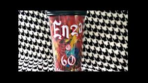 Photo Insert Tumbler Personalized 450ml Black | Double-Layer No Handle | Portable Advertising Cup for Custom Designs