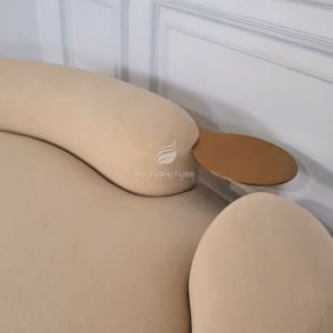 sofa lengkung custom