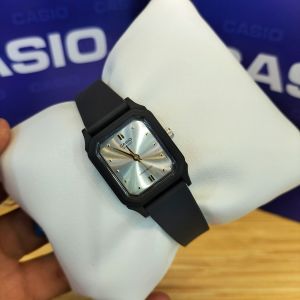 CASIO LQ-142 หน้าปัด22มม. นาฬิกาหญิง นาฬิกาเด็ก สายเรซิน กันน้ำ คาสิโอแท้ รับประกันศูนย์1ปี