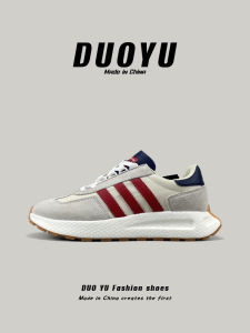 Breathable Leather Running Shoes Mens Casual Fashion Sneakers Thick Bottom Agan Shoe Comfortable Low Top Sport Leisure Footwear