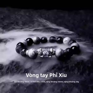 CHUNYAN | Dây Chuyền Charm Bạc và Mã Não