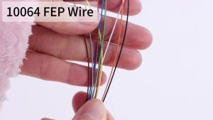 Dây Điện Tử Siêu Mảnh 10m 10064 Dây Siêu Nhỏ 40-26AWG Có Lớp Cách Điện FEP Lõi Đồng Mạ Thiếc Dùng Cho Các Dự Án Hàn DIY