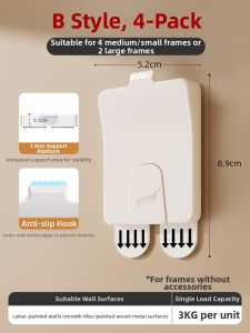 TAILI | No Drill Non-mark Wall Hook For Latex Paint