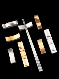 High-End Gold Color 304 Stainless Steel Chopsticks Stand Restaurant Commercial Spoon Fork Holder Restaurant Tableware Holder