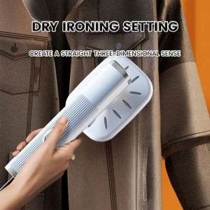 USB-Powered Mini Iron Compact Handheld Garment Steamer for Travel and Home Use Lightweight Plastic Design Travel Iron Portable