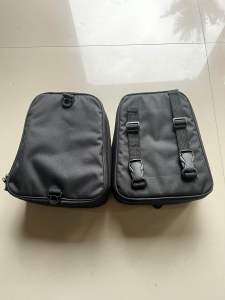 Tas motor lengkap dengan cover waterproof  behel / planger all honda win trail tua klx crf grand c70