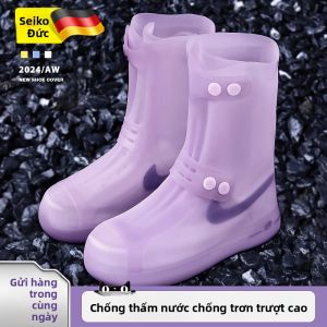 MONLEYTA | Tất đi mưa bằng silicon chống trượt chống thấm nước cho nữ thời tiết mưa mùa hè thường ngày dùng ngoài trời