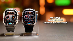 REMAX WATCH30 AMOLED GPS Outdoor Smart Watch For Multi-Sport Tracking Comprehensive Health Monitoring Waterproof Watch