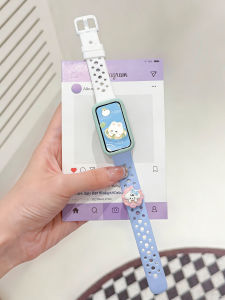 Uhada | Huawei Band 8/9/10 Compatible Silica Gel Watch Strap Breathable Sports Accessory