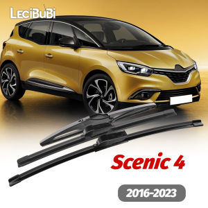 1set Front & Rear Windshield Wiper Blades Windscreen Wipers For Renault Scenic 4 2016-2023 2017 2018 2019 2020 2021 Accessories
