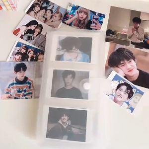 Album Photo Polaroid Aesthetic Transparan Tempat Foto Kpop Korea Lucu MX-5011