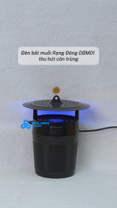 (Rạng Đông) Đèn Led thu hút bắt muỗi DBM01 5W Diệt muỗi phạm vi rộng An toàn không hoá chất