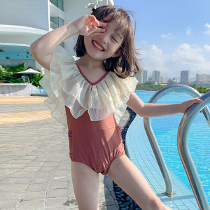 ชุดว่ายน้ำเด็กผู้หญิง ชุดเจ้าหญิง แห้งเร็ว น่ารัก อบอุ่น สวมใส่สบาย ชุดเด็ก ชุดน้ำพิเศษ ชุดน้ำพิเศษสำหรับเด็ก