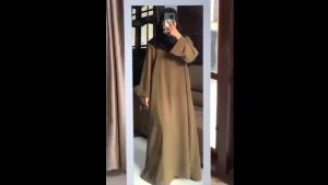 ABAYA POLOS // BASIC ABAYA // DRESS WANITA TERBARUN// ABAYA TURQY ( S M L XL XXL ) TANPA TALI