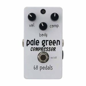 68 pedals Compressor By Handmade 68pedials paper green compressed single block effector