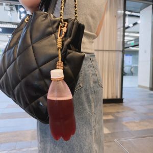 Lost-Proof Paracord Beverage Water Bottle Fixed EDC Quick Hang Ring Buckle Cord for Dolls Backpack Clothes Toys Accessories