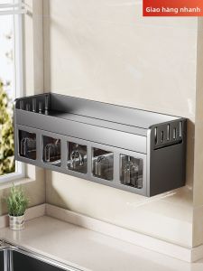 Giá Đựng Gia Vị Đa Năng Treo Tường