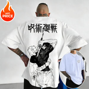 Bandai | Fushiguro Toji Jujutsu Kaisen Men 2026 Harajuku Summer Vintage T-Shirt Loose Oversized Women Streetwear Casual Short Sleeve Tee