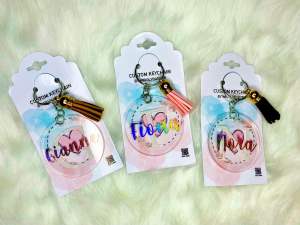 Acrylic Keychain | Personalized | WigglyBabyPH
