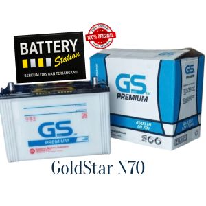 AKI Mobil ISUZU ELF Gold Star GS N70 65D31R Original Murah