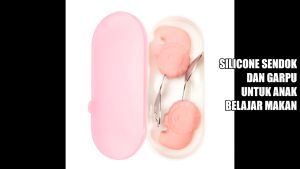 Lucky Baby Silicone Cutlery Set - Peralatan Makan Anak