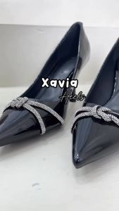 Viditi Xavia Heels 9 cm // Shoes // Sepatu Import Wanita // Hak Tinggi // Wedding // Wisuda // Seserahan // Hangout // Nikah // Sangjit // Prewed