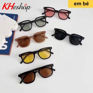 Kính Thời Trang Siêu Hot cho bé yêu Trẻ em cá tính bản Hàn Quốc form vuông bản to mã Y1642 - kheshop