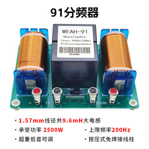 1000w2500W High Power Super Bass Frequency Divider Stage Fancier Grade Subwoofer Restoration Sound Quality Upgrade