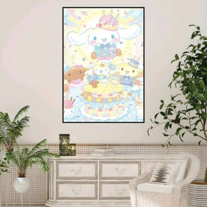 TOPTOY | 2026 New Cute Cinnamoroll Diamond Painting Kit Square Round Diamond 5D DIY Mosaic Handmade Art Unique Exquisite Gift Home Decor